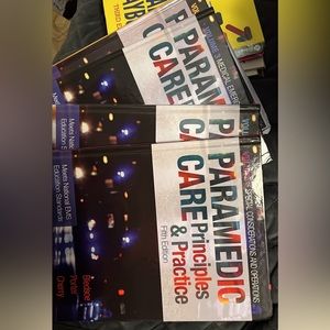Paramedic care textbooks -New